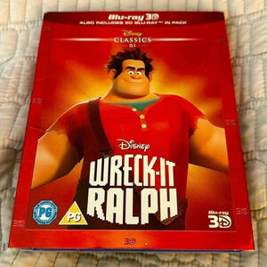 NIB Disney Wreck-It Ralph Blu-ray 3D and 2D Movie